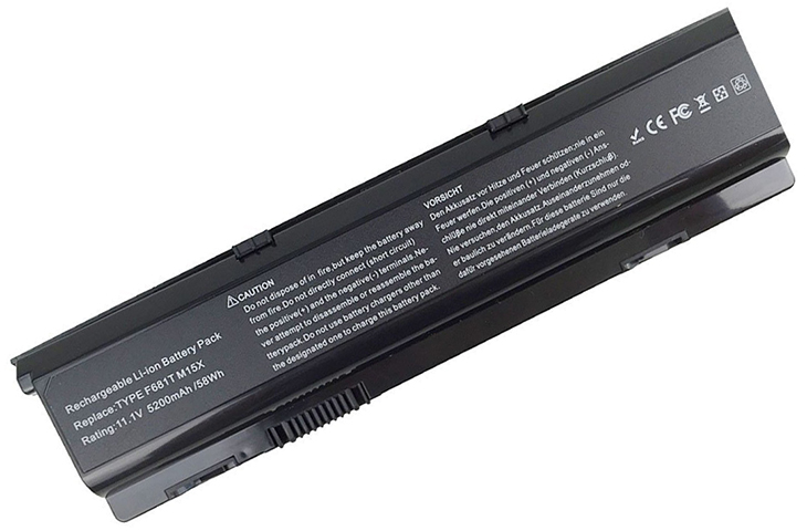 Battery for Dell Alienware P08G laptop