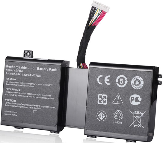 Battery for Dell 02F8K3 laptop