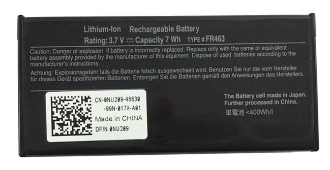 Battery for Dell NU209 laptop