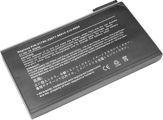 Battery for Dell Latitude CPIA400XT laptop